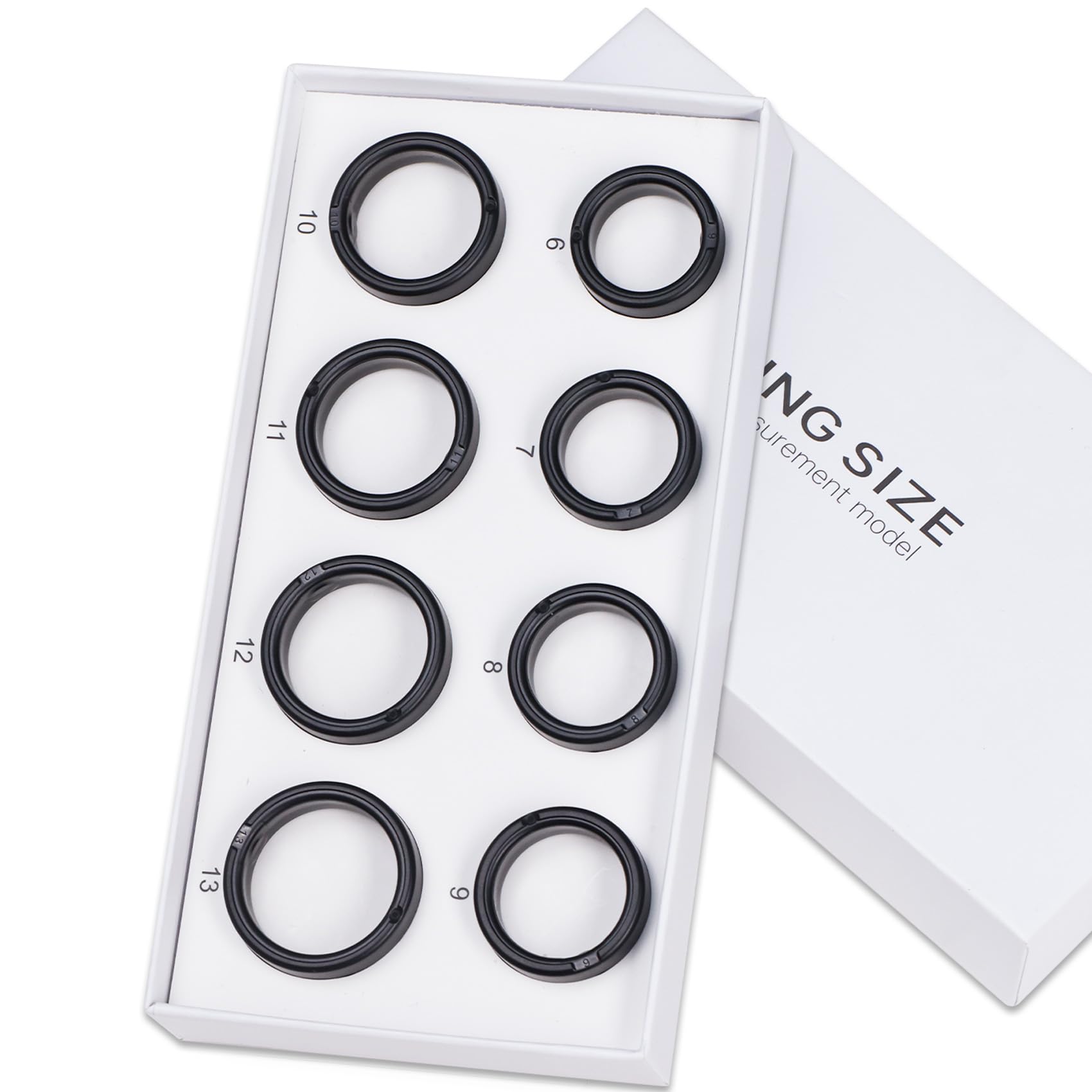 Gwenland Ring Sizing Kit für Women Men - Find The Perfect Ring Size Ring Sizer - 6 bis 13 Größenangebot